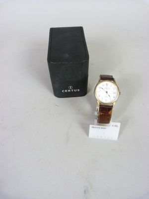 * CARADOR - Bracelet montre, boitier métal doré et bracelet …