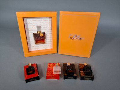 une image représentant une boîte de parfums posée sur une table