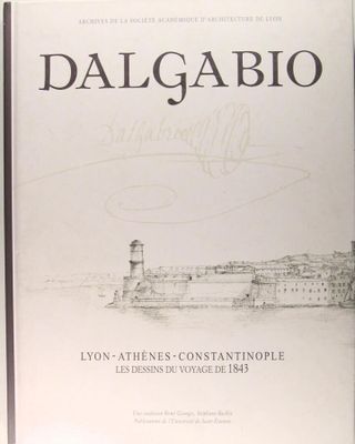 une photo d'un livre sur lequel figure le dessin d'un château