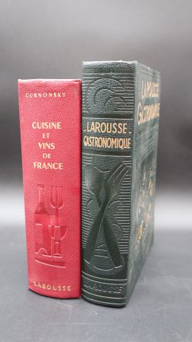 CURNONSKI : Cuisine et vins de France. Prosper MONTAGNE : Larouss...