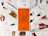a lot of cards that have different designs on them