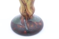 LORRAIN - Vase de forme balustre monté en lampe en pâte de v… (photo 3)