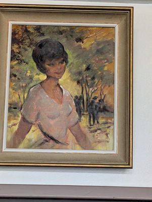 LANGOTIERE Edmond Le Trouit (dit) (1901-1978) - Huile sur to…