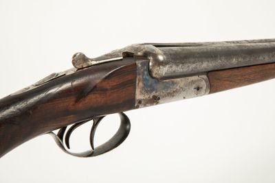 Fusil juxtaposé fermeture hélice (ressort de clef à revoir) …