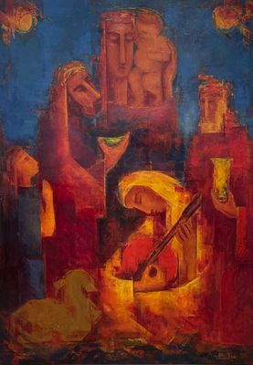 Fernand ELIE (1906-1992) La Nativité