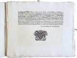 a book with a picture of a coat of arms on it