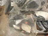 a pile of assorted items sitting on a pallet