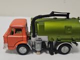 a toy truck that is sitting on a table