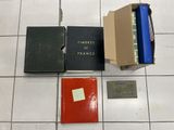 many books on the floor next to each other