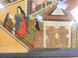 a picture of a painting on the wall of a building