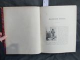 someone is holding a book open to a page with a picture of a man in a suit
