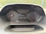 a close up of a car dashboard with a speedometer