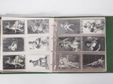 a book with a bunch of pictures of women on it