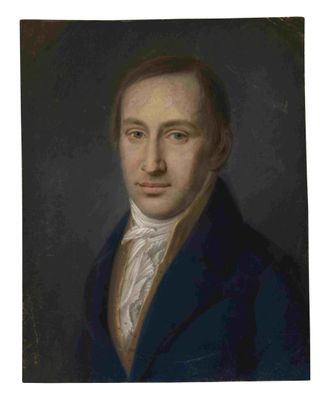 ARTISTE INCONNU, 19EME SIECLE A Portrait of a Young Man