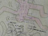 a piece of paper with a drawing of a person on it