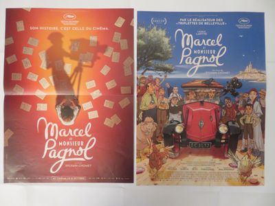 deux affiches de cinéma représentant une voiture et une affiche de cinéma représentant une voiture