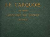 la couverture d'un livre vert orné d'une inscription dorée