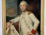 portrait d'un homme en uniforme militaire tenant une carte