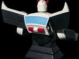 an image of a model of a robot with wings