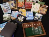 a lot of items that are sitting on a table