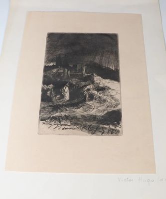 Ecole française du XIXème siècle, d'après Victor HUGO