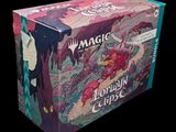 On voit ici la boîte du jeu de cartes « Magic : The Gathering ».