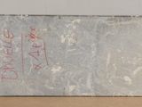 a box with writing on it sitting on a table