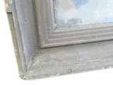 un oiseau perché sur le rebord d'une fenêtre