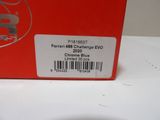 a close up of a red box on a table