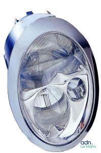 an image of a close up of a headlight on a white background