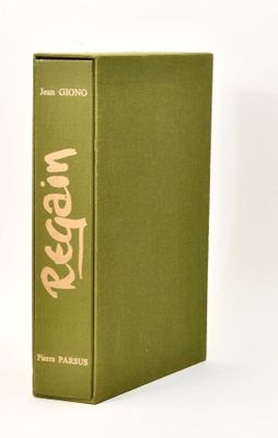 the book is green and has a pink writing on the cover