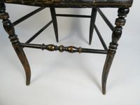 Charmante chaise dite de musique , d'époque Napoléon III, en… (photo 5)