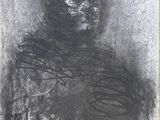 un dessin en noir et blanc d'un homme barbu
