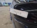 a close up of a sticker on the side of a car