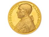 pièce d'or sur laquelle figure le portrait d'un homme