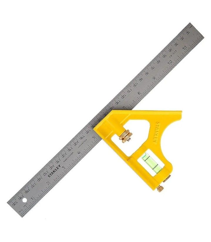 Lot de 4 Équerres stanley combinée moulé sous pression 30 cm…