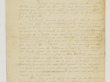 a piece of paper with writing on it in a white frame