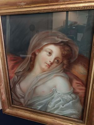 Ecole Française (XIXè) "Femme dénudée".