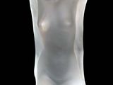 statue of a woman with her hands behind her head