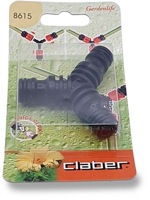 CLABER - Raccord en Y dérivateur 3 voies - Système Quick-Cli…