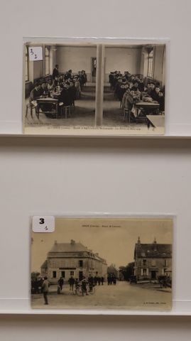 Ahun : Lot de 4cpa. B.E. général.