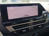 a car dashboard with a gps device in it