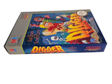 a box with a video game on it on a white surface
