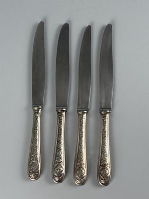 CHRISTOFLE. Partie de ménagère en métal argenté, modèle Vill…