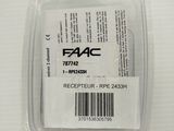 a close up of a plastic container with a label on it