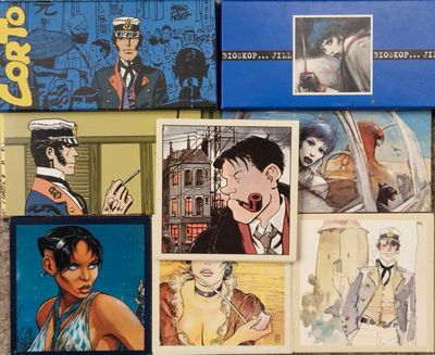 many pictures of a man in a sailor ' s hat and a woman in a sailor ' s hat