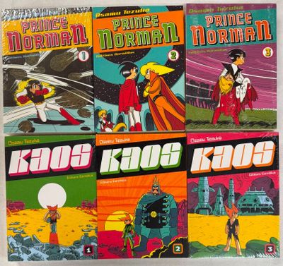 Les couvertures des bandes dessinées sont toutes de couleurs et de tailles différentes.