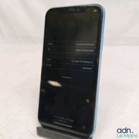Apple iPhone XR Bleu 64GB - Partiellement fonctionnel - État… (photo 2)