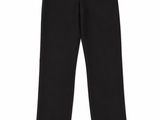 une photo d'un pantalon noir sur fond blanc