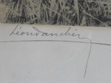 a picture of a piece of art with writing on it